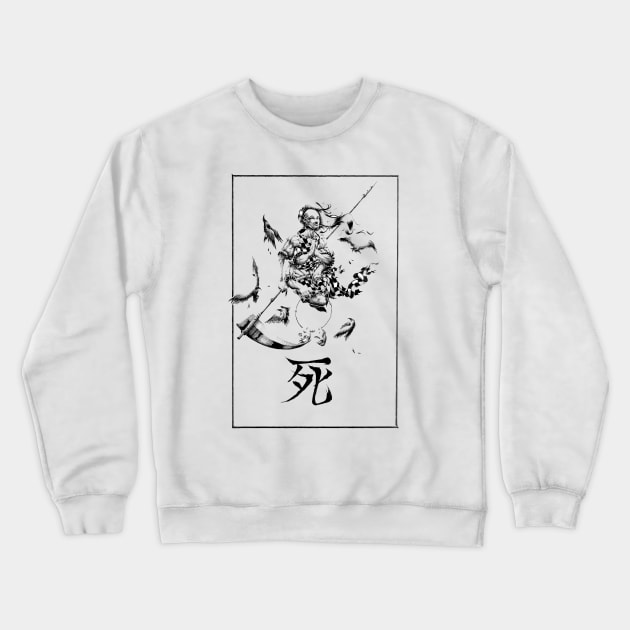 The Death Crewneck Sweatshirt by Varoski